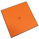 エルメス HERMES カレ55 CARRE グリサンドル×オレンジ×ブラック シルク スカーフ 新品 未使用【HERMES-PARIS STATION/パリステーション】