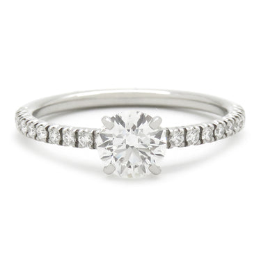 カルティエ Cartier エタンセル ドゥ カルティエ ソリテールリング ハーフエタニティ CRN4744300 プラチナシルバー Pt950 ダイヤモンド #47(JP7) リング 指輪 パヴェ 6.5号