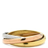 カルティエ Cartier トリニティ スモールモデル ホワイトゴールドXイエローゴールドXピンクゴールド K18WG K18YG K18PG #47(JP7) リング 指輪 3連 3カラー 7号