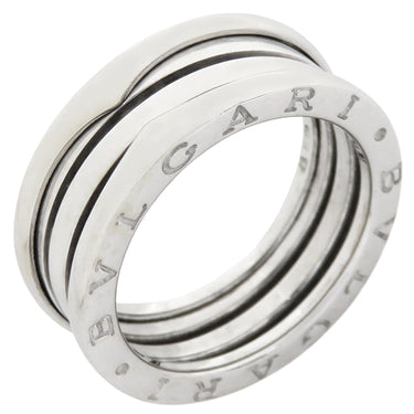 ブルガリ BVLGARI ビーゼロワン B-zero1 2バンドリング ホワイトゴールド K18WG #57(JP17) リング 指輪 750 18金 16号