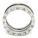 ブルガリ BVLGARI ビーゼロワン B-zero1 2バンドリング ホワイトゴールド K18WG #57(JP17) リング 指輪 750 18金 16号