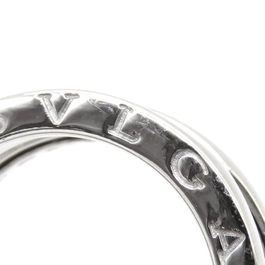 ブルガリ BVLGARI ビーゼロワン B-zero1 2バンドリング ホワイトゴールド K18WG #57(JP17) リング 指輪 750 18金 16号