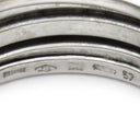 ブルガリ BVLGARI ビーゼロワン B-zero1 2バンドリング ホワイトゴールド K18WG #57(JP17) リング 指輪 750 18金 16号