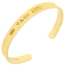 ティファニー Tiffany & Co 1837 カフ イエローゴールド K18YG ブレスレット オープンブレス