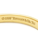 ティファニー Tiffany & Co 1837 カフ イエローゴールド K18YG ブレスレット オープンブレス