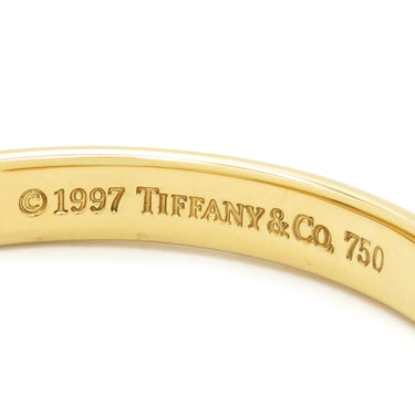 ティファニー Tiffany & Co 1837 カフ イエローゴールド K18YG ブレスレット オープンブレス