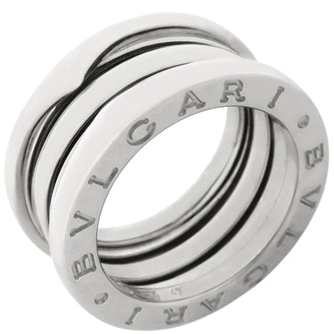 ブルガリ BVLGARI ビーゼロワン B-zero1 3バンドリング 323526 ホワイトゴールド K18WG #47(JP7) リング 指輪 750 18金 6.5号