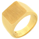 ヴァンクリーフアーペル Van Cleef & Arpels ヴィンテージ 印台リング イエローゴールド K18YG リング 指輪 750YG 18金 スクエア 18.5号