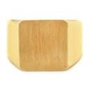 ヴァンクリーフアーペル Van Cleef & Arpels ヴィンテージ 印台リング イエローゴールド K18YG リング 指輪 750YG 18金 スクエア 18.5号