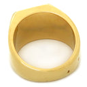 ヴァンクリーフアーペル Van Cleef & Arpels ヴィンテージ 印台リング イエローゴールド K18YG リング 指輪 750YG 18金 スクエア 18.5号