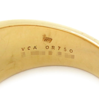 ヴァンクリーフアーペル Van Cleef & Arpels ヴィンテージ 印台リング イエローゴールド K18YG リング 指輪 750YG 18金 スクエア 18.5号