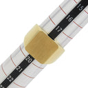 ヴァンクリーフアーペル Van Cleef & Arpels ヴィンテージ 印台リング イエローゴールド K18YG リング 指輪 750YG 18金 スクエア 18.5号