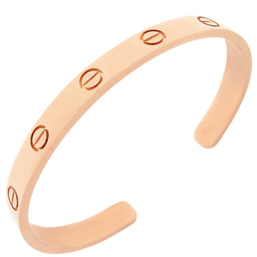 カルティエ Cartier LOVE ラブブレス オープン B6032616 ピンクゴールド K18PG #16 ブレスレット 750 18K 18金 バングル