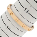 カルティエ Cartier LOVE ラブブレス オープン B6032616 ピンクゴールド K18PG #16 ブレスレット 750 18K 18金 バングル