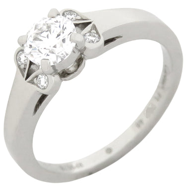 カルティエ Cartier バレリーナ ソリテール N4197848 プラチナシルバー Pt950 ダイヤモンド #48(JP8) リング 指輪 8号