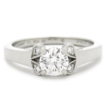 カルティエ Cartier バレリーナ ソリテール N4197848 プラチナシルバー Pt950 ダイヤモンド #48(JP8) リング 指輪 8号
