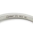 カルティエ Cartier バレリーナ ソリテール N4197848 プラチナシルバー Pt950 ダイヤモンド #48(JP8) リング 指輪 8号