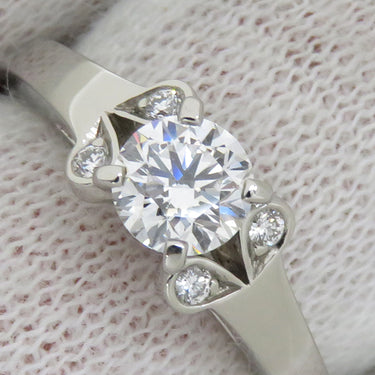 カルティエ Cartier バレリーナ ソリテール N4197848 プラチナシルバー Pt950 ダイヤモンド #48(JP8) リング 指輪 8号
