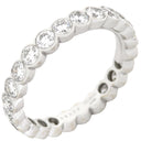 グラフ GRAFF エタニティ ホワイトゴールド K18WG ダイヤモンド リング 指輪 GRAFF 750WG ホワイトラウンド ダイヤモンド スカラップセット 13.5号