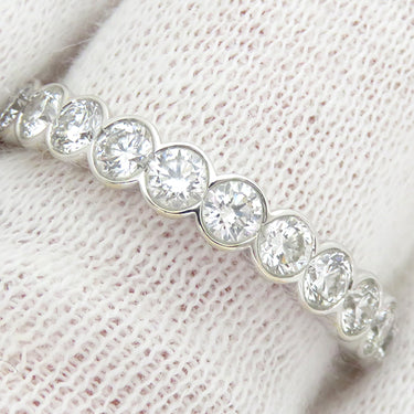 グラフ GRAFF エタニティ ホワイトゴールド K18WG ダイヤモンド リング 指輪 GRAFF 750WG ホワイトラウンド ダイヤモンド スカラップセット 13.5号