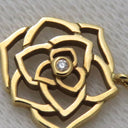 ピアジェ PIAGET ローズ 10モチーフ ダイヤ ピンクゴールド K18PG ダイヤモンド ネックレス 750PG