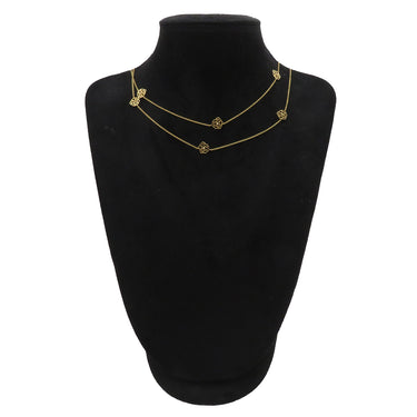 ピアジェ PIAGET ローズ 10モチーフ ダイヤ ピンクゴールド K18PG ダイヤモンド ネックレス 750PG