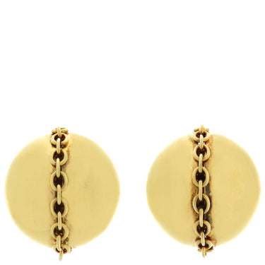 ティファニー Tiffany & Co ハードウェア ボール イエローゴールド K18YG ピアス 750 18K