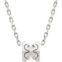 カルティエ Cartier C ドゥ カルティエ ネックレス N7409700 ホワイトゴールド K18WG ダイヤモンド ネックレス 750WG Au750 18金 1Pダイヤ