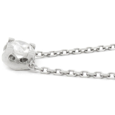 カルティエ Cartier C ドゥ カルティエ ネックレス N7409700 ホワイトゴールド K18WG ダイヤモンド ネックレス 750WG Au750 18金 1Pダイヤ
