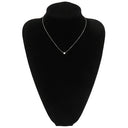 カルティエ Cartier C ドゥ カルティエ ネックレス N7409700 ホワイトゴールド K18WG ダイヤモンド ネックレス 750WG Au750 18金 1Pダイヤ