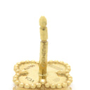 ヴァンクリーフアーペル Van Cleef & Arpels スウィート アルハンブラ VCARA44800 パールホワイトXイエローゴールド K18YG マザーオブパール ピアス 750YG 18K