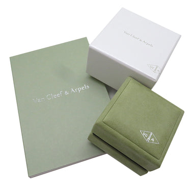 ヴァンクリーフアーペル Van Cleef & Arpels スウィート アルハンブラ VCARA44800 パールホワイトXイエローゴールド K18YG マザーオブパール ピアス 750YG 18K