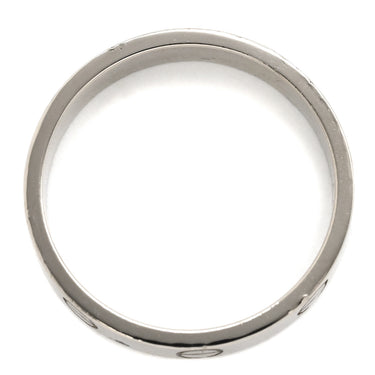 カルティエ Cartier ラブリング スモールモデル B4085100 ホワイトゴールド K18WG #56(JP16) リング 指輪 LOVE Ring 750 ミニラブ 16.5号