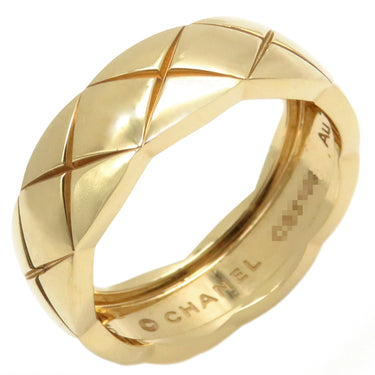 シャネル CHANEL ココクラッシュ J10571 イエローゴールド K18YG #55(JP15) リング 指輪 750AU 14.5号