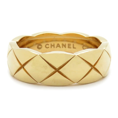 シャネル CHANEL ココクラッシュ J10571 イエローゴールド K18YG #55(JP15) リング 指輪 750AU 14.5号