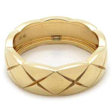 シャネル CHANEL ココクラッシュ J10571 イエローゴールド K18YG #55(JP15) リング 指輪 750AU 14.5号