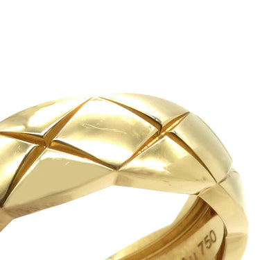 シャネル CHANEL ココクラッシュ J10571 イエローゴールド K18YG #55(JP15) リング 指輪 750AU 14.5号