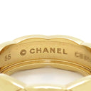 シャネル CHANEL ココクラッシュ J10571 イエローゴールド K18YG #55(JP15) リング 指輪 750AU 14.5号