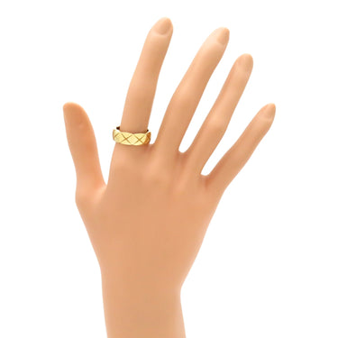 シャネル CHANEL ココクラッシュ J10571 イエローゴールド K18YG #55(JP15) リング 指輪 750AU 14.5号