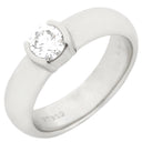 ティファニー Tiffany & Co ドッツ ソリティア ダイヤリング プラチナシルバー Pt950 リング 指輪 1Pダイヤ T＆Co. 11.5号