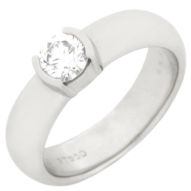 ティファニー Tiffany & Co ドッツ ソリティア ダイヤリング プラチナシルバー Pt950 リング 指輪 1Pダイヤ T＆Co. 11.5号