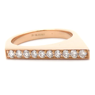 ジェイソン オブ ビバリーヒルズ JASON OF BEVERLY HILLS スタッカブル ダイヤリング ピンクゴールド K18PG ダイヤモンド リング 指輪 AU750 18K PG 12号