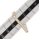 ジェイソン オブ ビバリーヒルズ JASON OF BEVERLY HILLS スタッカブル ダイヤリング ピンクゴールド K18PG ダイヤモンド リング 指輪 AU750 18K PG 12号