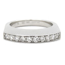 ジェイソン オブ ビバリーヒルズ JASON OF BEVERLY HILLS スタッカブル ダイヤリング ホワイトゴールド K18WG ダイヤモンド リング 指輪 AU750 18K PG 12号