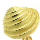 ティファニー Tiffany & Co 貝殻 シェルモチーフ イエローゴールド K18YG イヤリング 18K 750AU