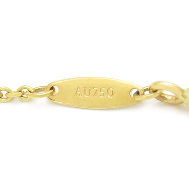 ティファニー Tiffany & Co オープンハート ダイヤ ロングネックレス イエローゴールド K18YG ダイヤモンド ネックレス 750YG エルサペレッティ