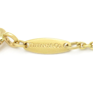 ティファニー Tiffany & Co オープンハート ダイヤ ロングネックレス イエローゴールド K18YG ダイヤモンド ネックレス 750YG エルサペレッティ