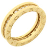 ブルガリ BVLGARI ビーゼロワン B-zero1 ダイヤリング XS イエローゴールド K18YG ダイヤモンド #50(JP10) リング 指輪 750YG 18金 10号