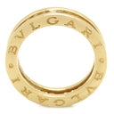 ブルガリ BVLGARI ビーゼロワン B-zero1 ダイヤリング XS イエローゴールド K18YG ダイヤモンド #50(JP10) リング 指輪 750YG 18金 10号