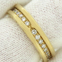 ブルガリ BVLGARI ビーゼロワン B-zero1 ダイヤリング XS イエローゴールド K18YG ダイヤモンド #50(JP10) リング 指輪 750YG 18金 10号